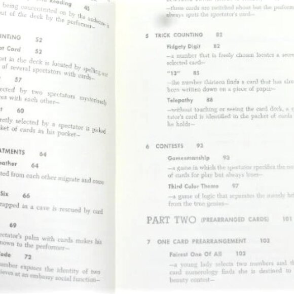 1975 1st Print  Amazing CARD TRICKS for Anyone Who Can Count by Temple Patton Ma - Picture 3 of 7